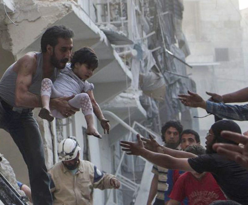 Services Conflict Analysis Syria child rescue GettyImages 800 x 660
